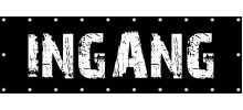 Spandoek INGANG 250 x 80 cm